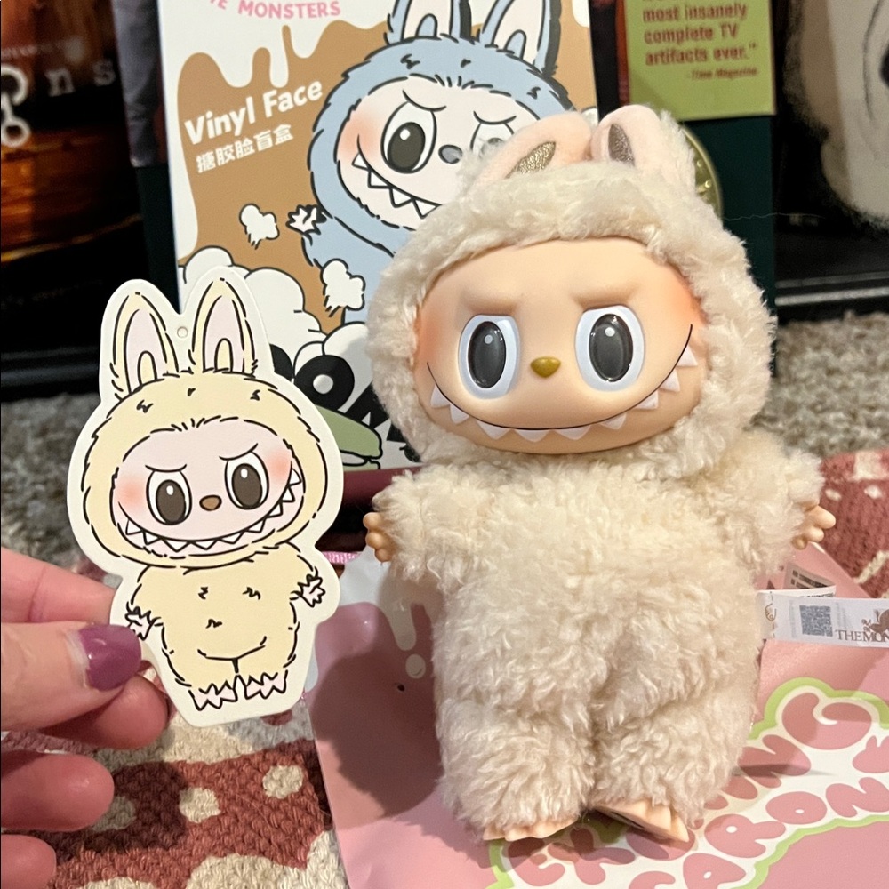 Pop Mart Exciting Macaron Soymilk Labubu NEW